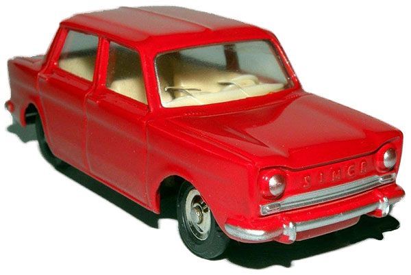 Dinky Toys France Simca 1000 (intérieur rouge