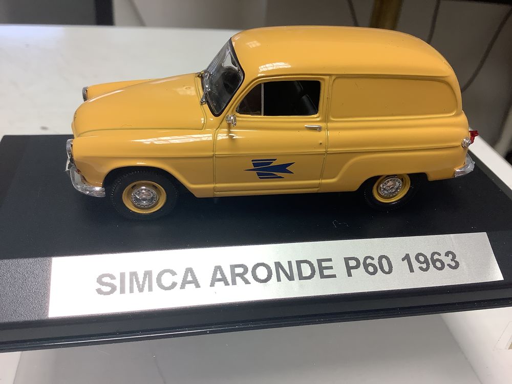 SIMCA ARONDE P60 1963 LA POSTE voiture miniature 12 Alès (30)