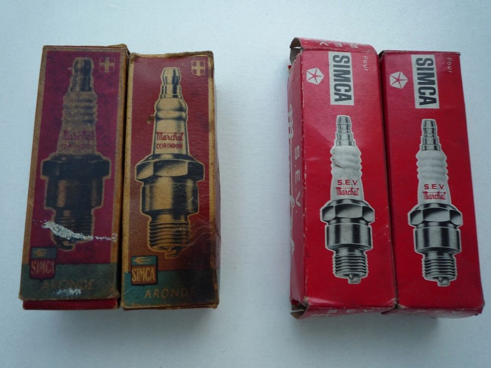 SIMCA - Lot de 4 bougies SEV MARCHAL 35 Paris 13 (75)