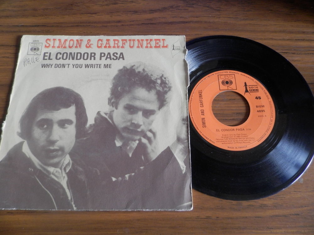 Simon & Garfunkel  -  El condor pasa 4 Paris 12 (75)
