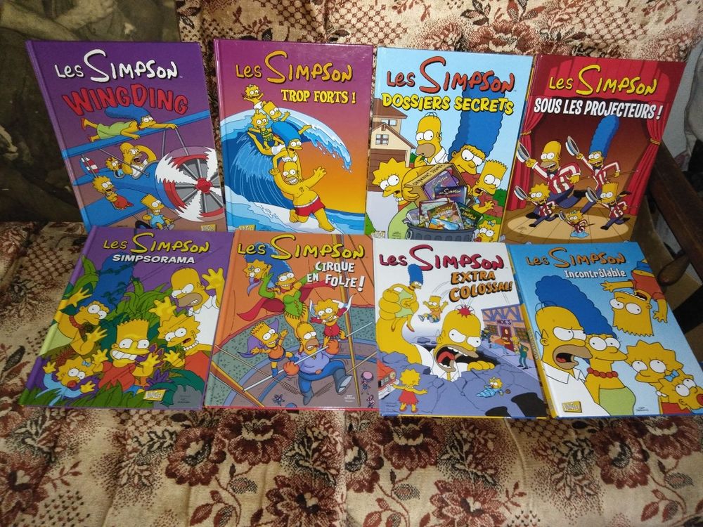 Achetez bd simpsons 8 bd neuf - revente cadeau, annonce vente à