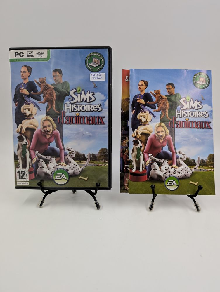 Jeu PC Les Sims : Histoires d'Animaux en boite, complet 4 Vulbens (74)