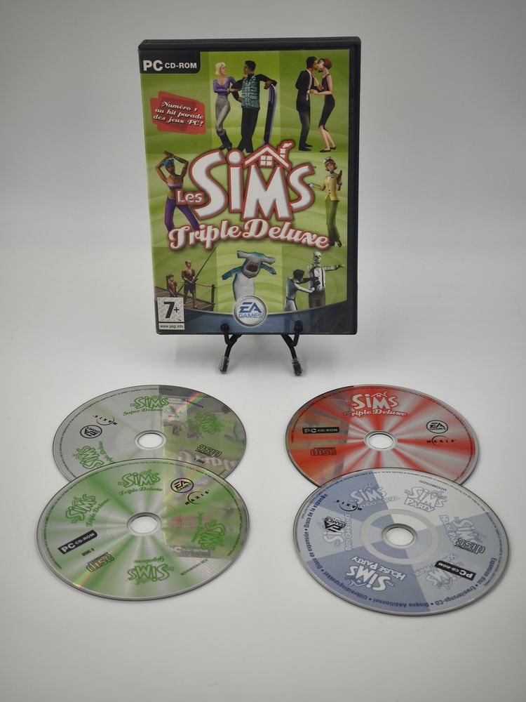 Jeu PC Les Sims Triple Deluxe en boite, sans notices 4 Vulbens (74)