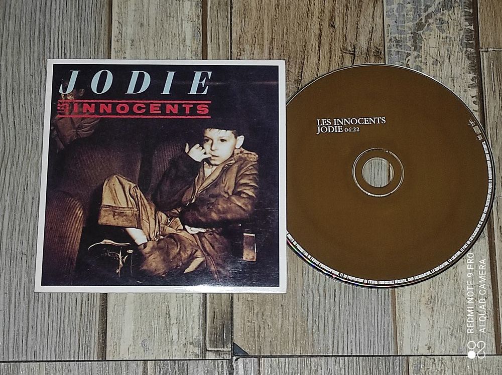 CD single promo LES INNOCENTS   jodie   tr�s bon �tat , rare 20 Nice (06)