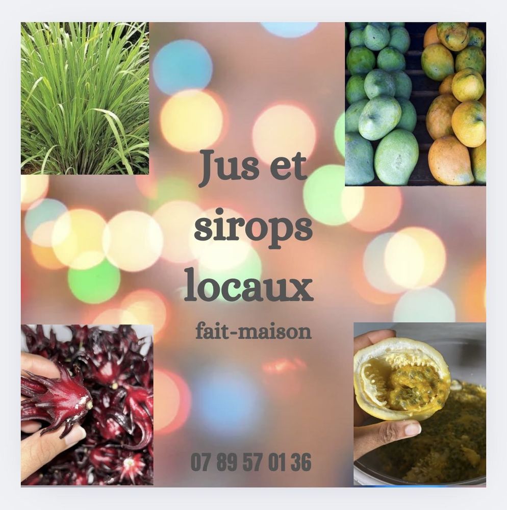 Jus, sirops et liqueurs locaux - fait maison 7 Macouria (97)