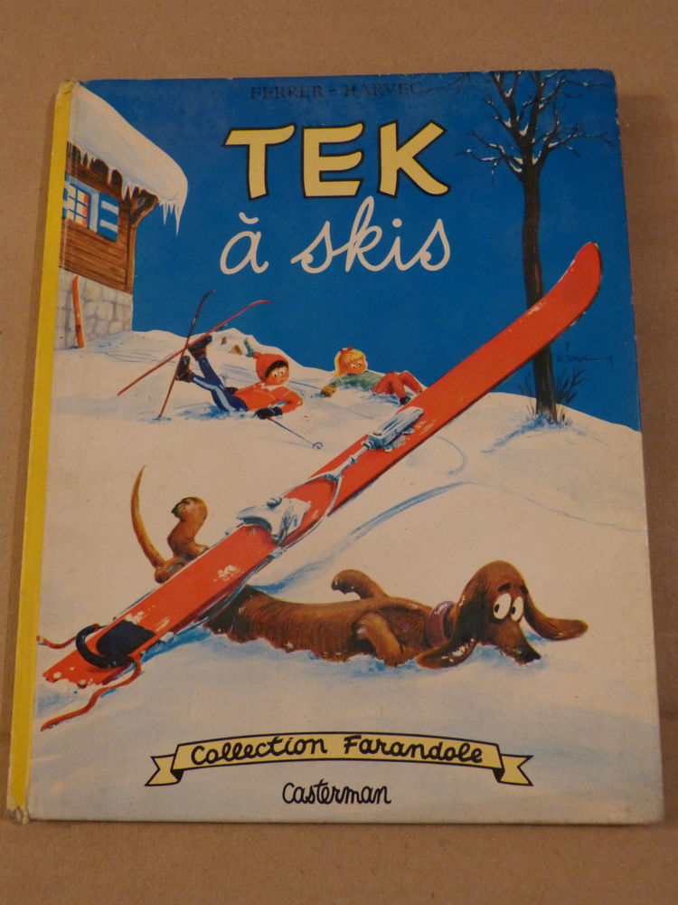 TEK A  SKIS  �ditions  CASTERMAN 10 Brest (29)