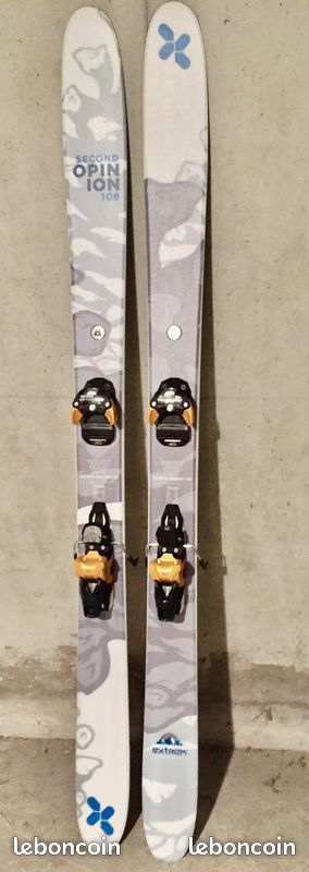 skis EXTREM second opinion 108 taille 179 avec fixations NEU 450 Annecy (74)