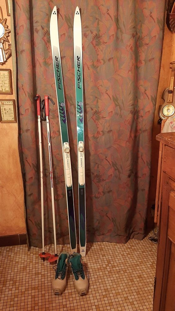 SKIS de FOND et ALPINS 50 Tours (37)