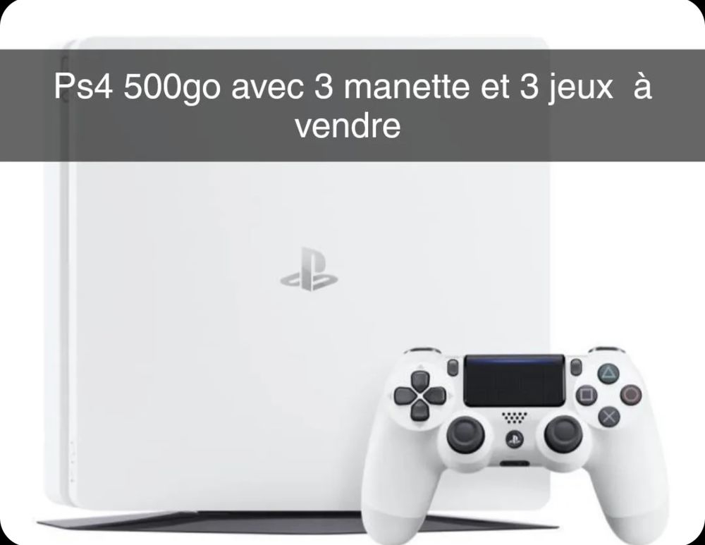 Ps4 slim 500 go 200 Bosc-le-Hard (76)