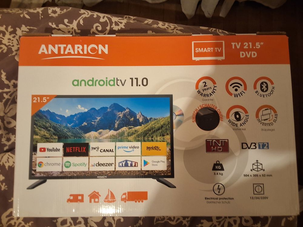 Smart TV  ANTARION 21,5   pour camping car (2024) 150 Athies (80)