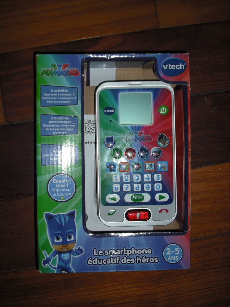 Smartphone �ducatif des h�ros Pyjamask (2 � 5 ans) Neuf 10 Paris 12 (75)