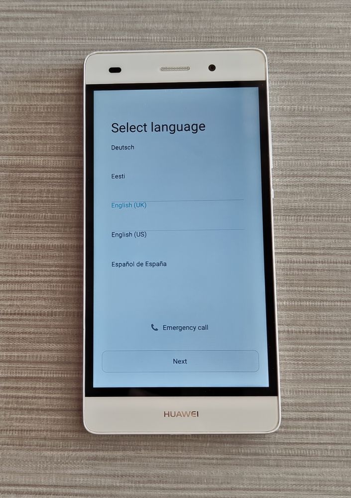 Smartphone Huawei P8 2016 Blanc 55 Istres (13)