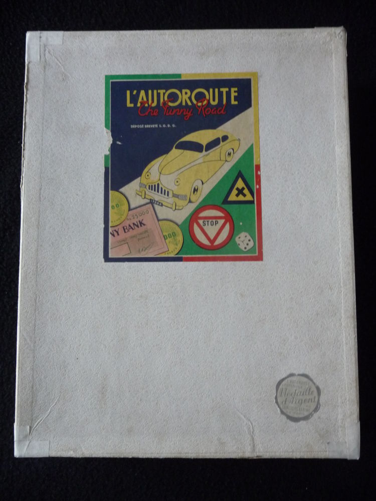 Jeu de soci�t�  l'Autoroute  - Edition 1957 20 Mouvaux (59)