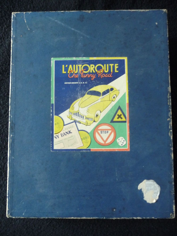 Jeu de soci�t�  l'Autoroute  - Edition 1958
18 Mouvaux (59)