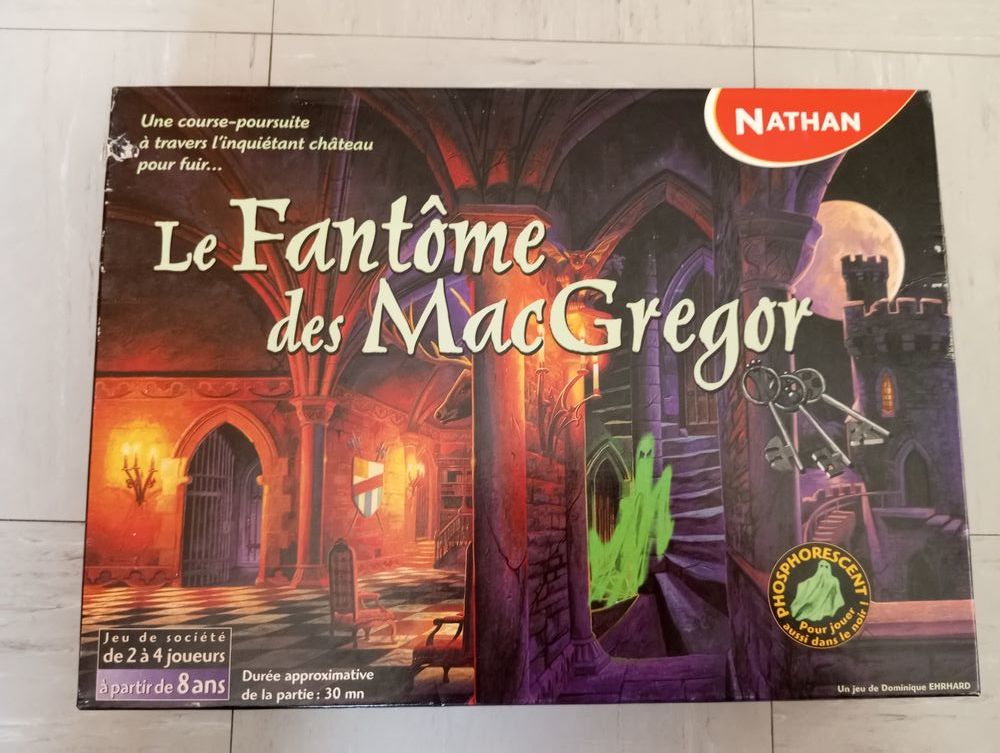 Jeu de soci�t� Le Fant�me des MacGregor Marque NATHAN 7 Toul (54)