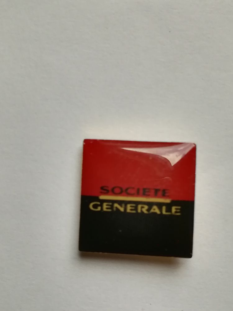 PIN'S     SOCIETE GENERALE    (pins) 
0 Mouvaux (59)