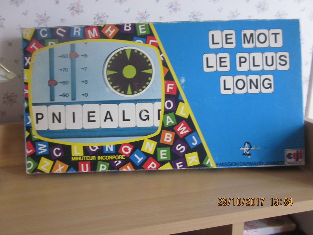 Jeu de soci�t�  LE MOT LE PLUS LONG  2 Soucelles (49)