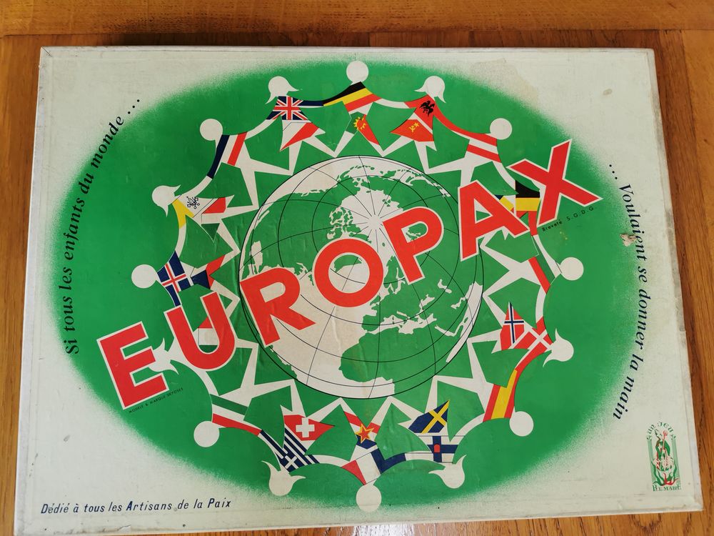 Jeu de Soci�t� RARE  EUROPAX  de 1957 neuf
155 L'Aigle (61)