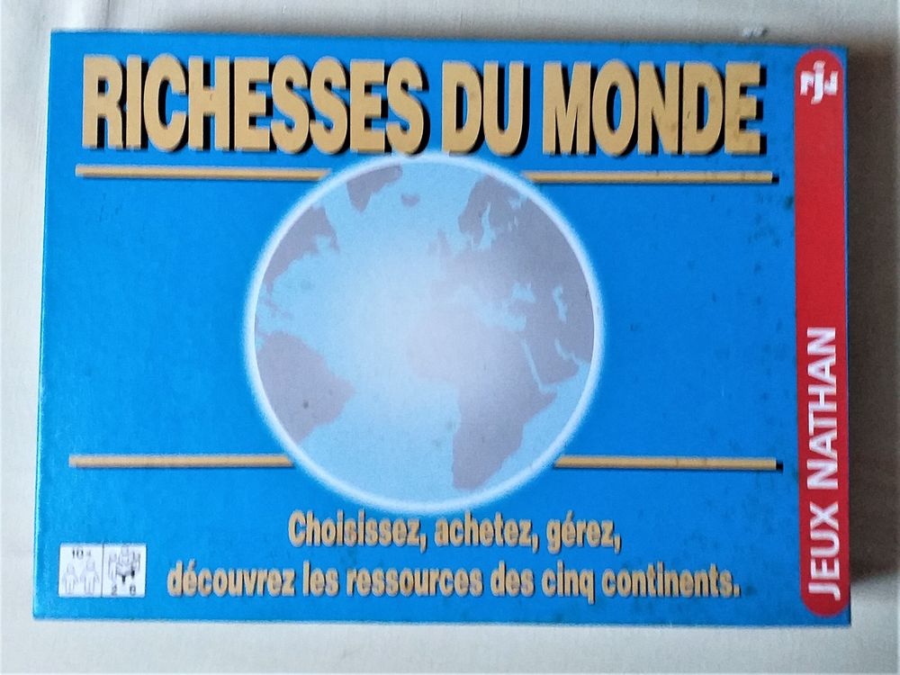 Jeu de soci�t� : RICHESSES DU MONDE - 2 � 6 joueurs, � partir de 10 ans 12 Montauban (82)