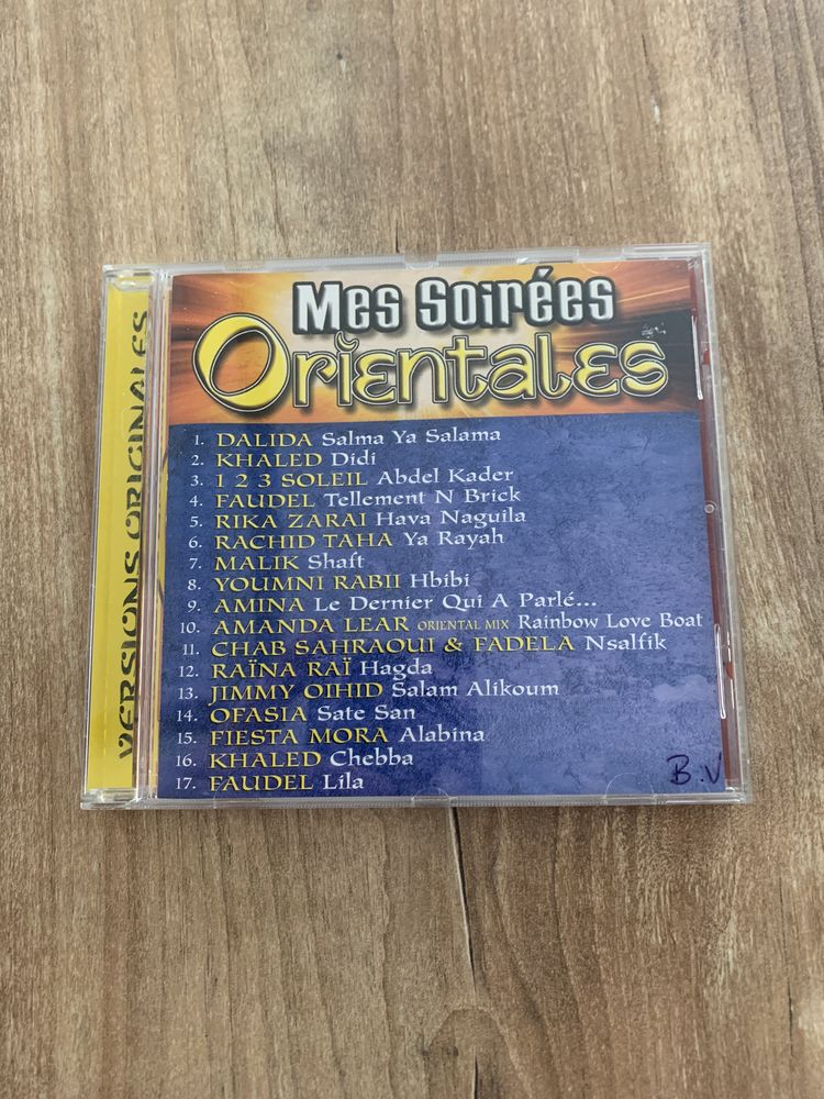 CD    Mes soir�es Orientales - tous les tubes de l 5 Saleilles (66)