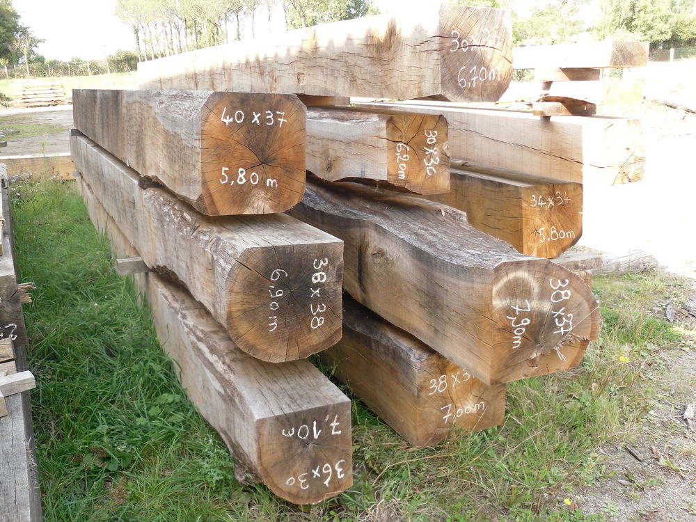 solives, chevrons, lintaux, madriers et poutres ch�ne 1 Parthenay (79)