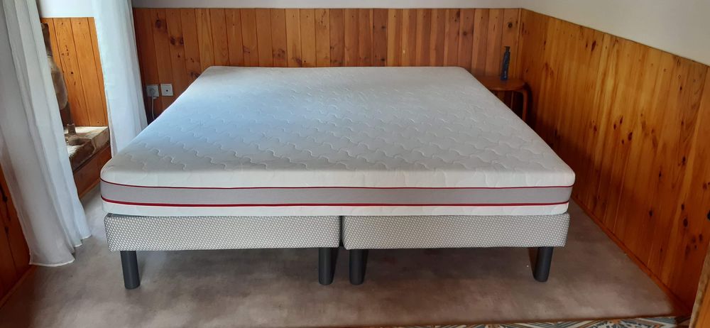 sommier 2x90x200 et matelas 400 Monhoudou (72)