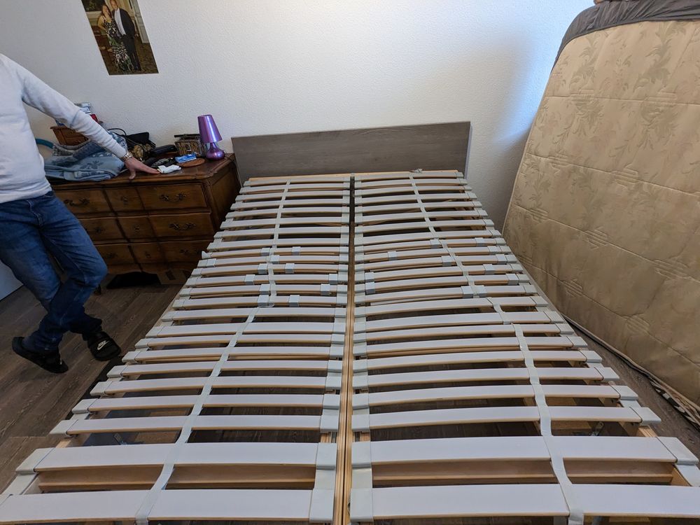 Sommier articul�s manuellement pour 2 personnes 80 Mably (42)