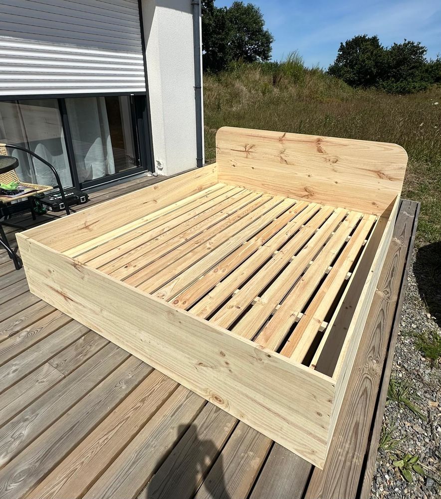 Sommier bois massif d�montable toutes dimensions 0 Locmaria-Plouzan� (29)