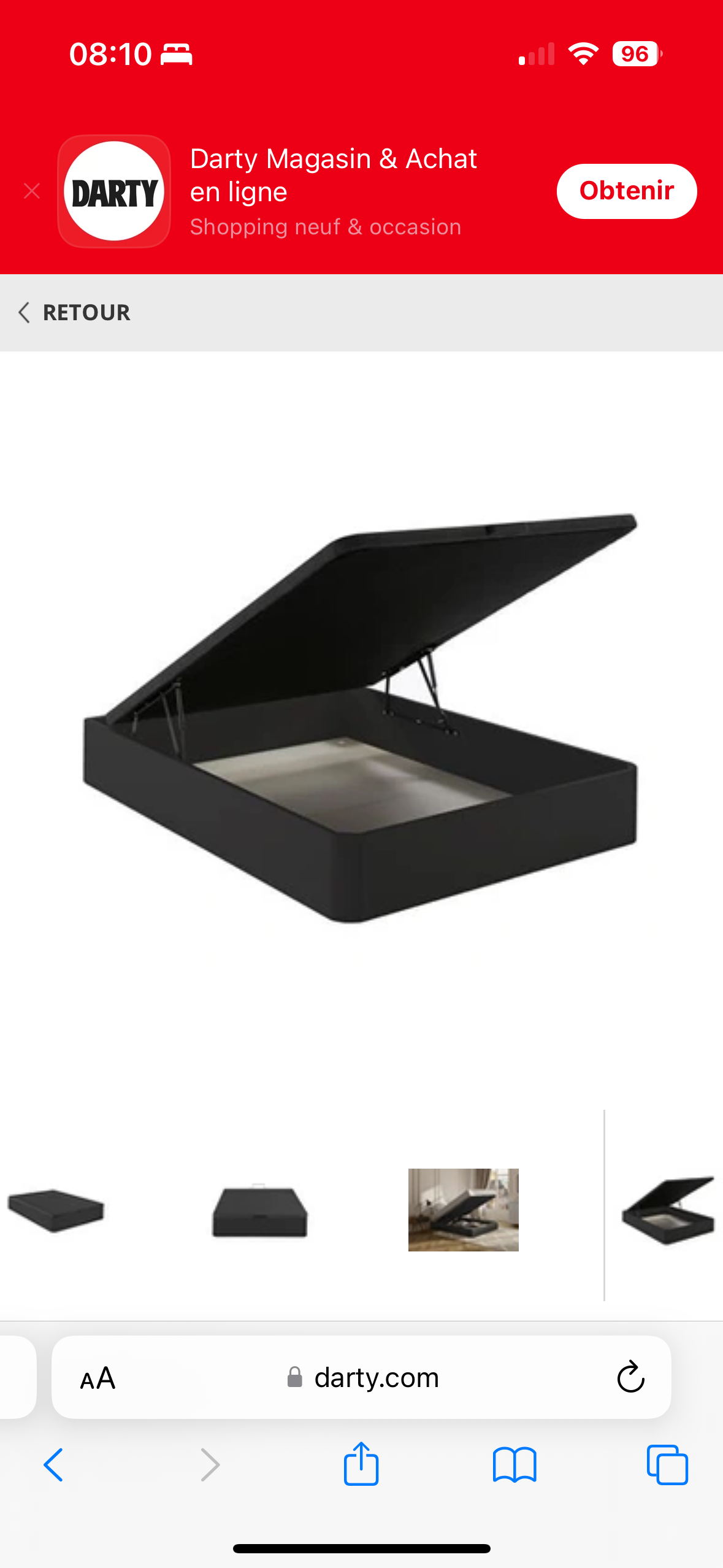 Sommier coffre 300 Meyzieu (69)