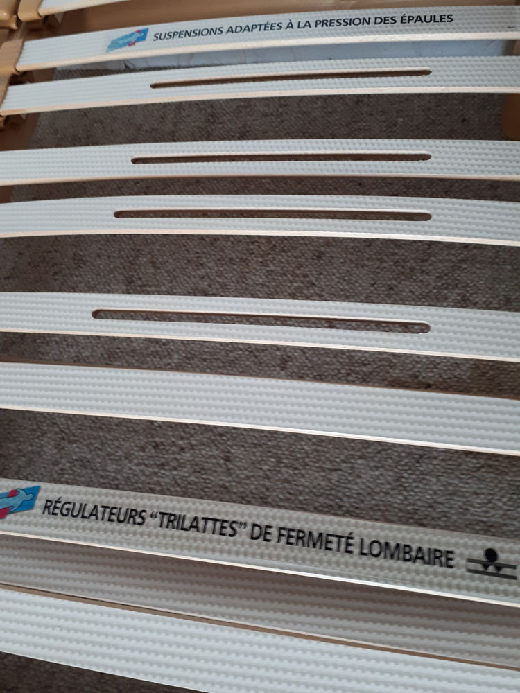 Sommier double lattes 140/190  Somlatt   Simmons   80 Groisy (74)