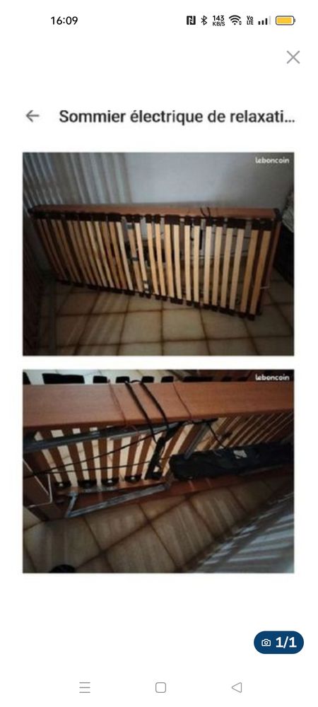 Sommier �lectrique de relaxation 99 Lunel (34)