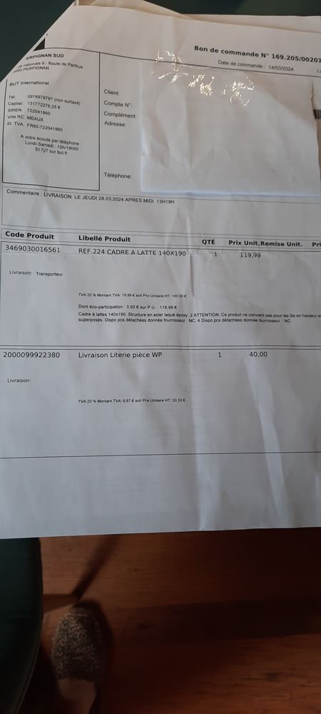 SOMMIER � LATTES 140X190 50 Montalba-le-Ch�teau (66)