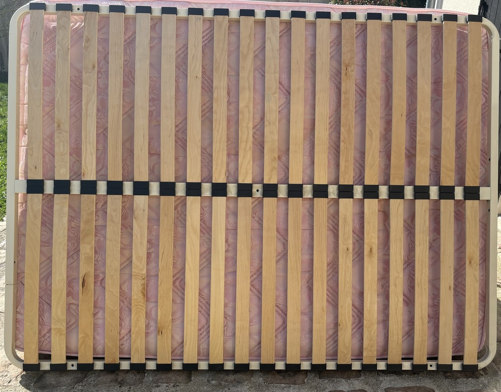 Sommier � lattes bois et m�tal 30 Troyes (10)