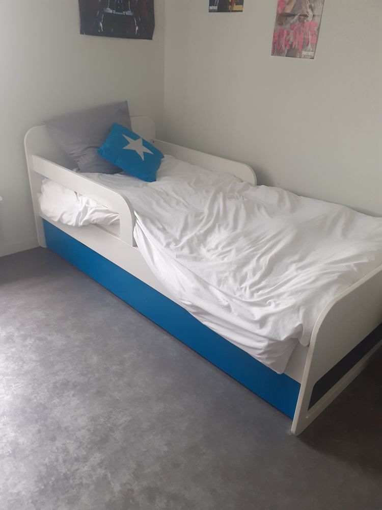 Lit de 90 et sommier lattes 80 Bourg-en-Bresse (01)