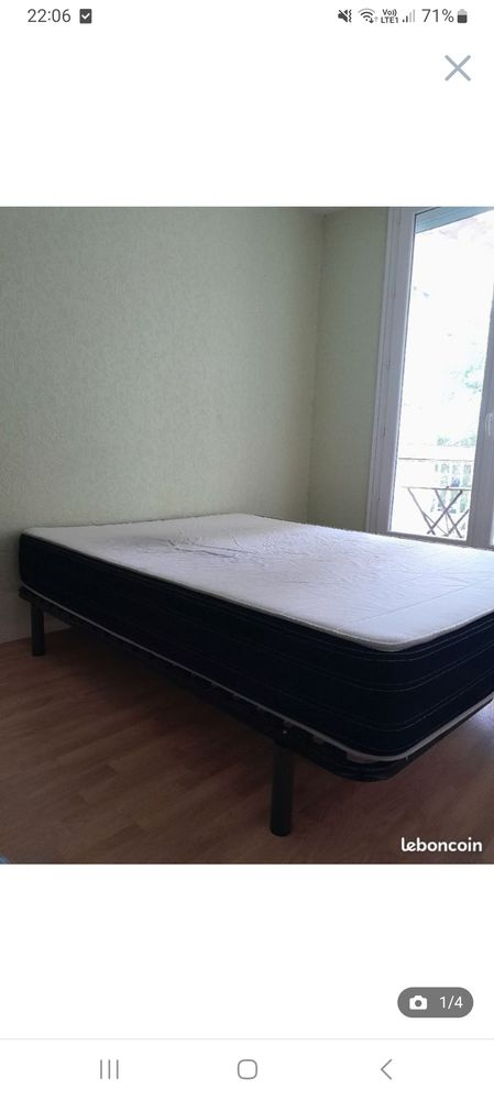 Sommier pliable et matelas 120 Orleans (45)