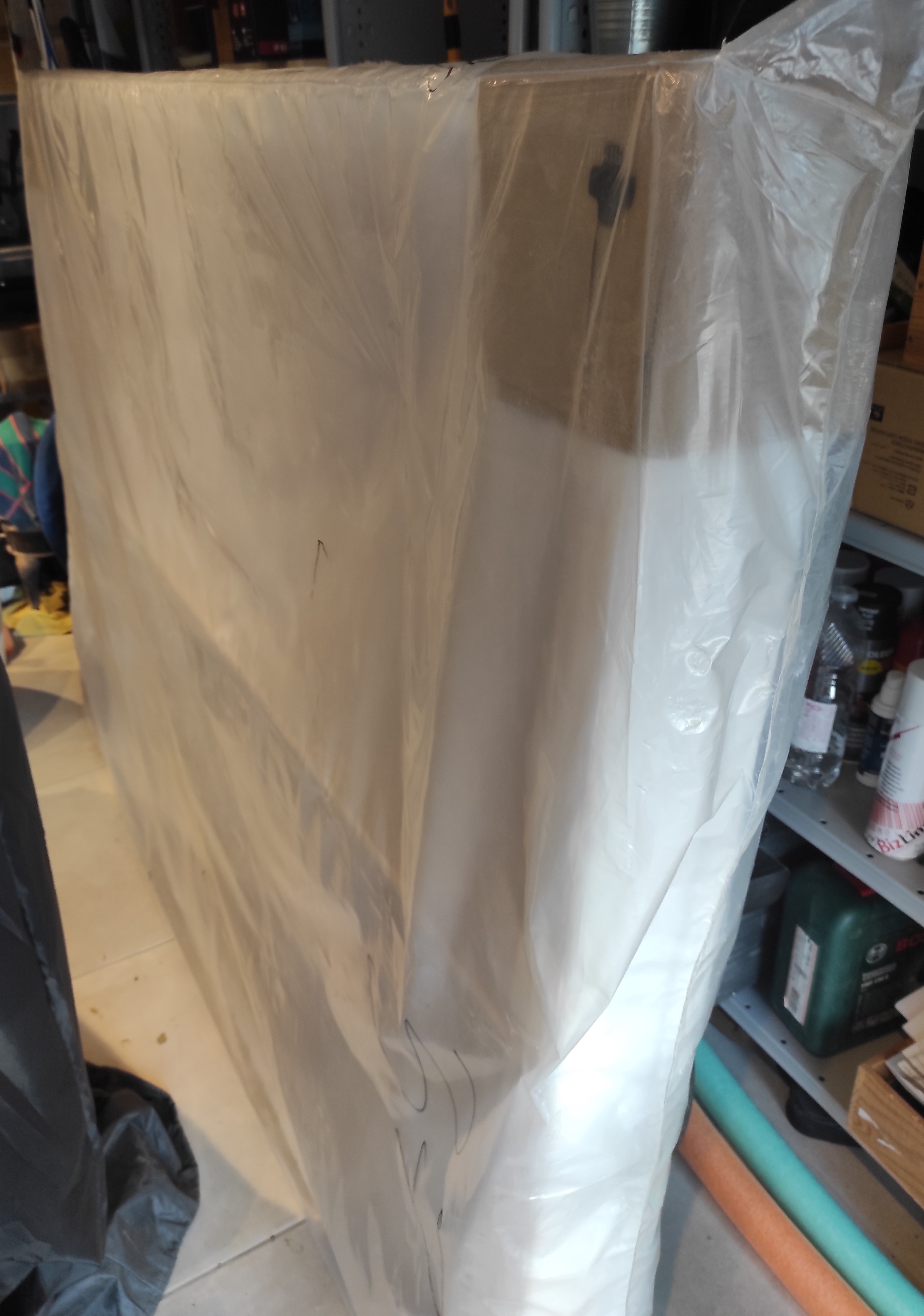 Sommier tapissier lattes recouvertes pour matelas 140 x 190 160 Poussan (34)