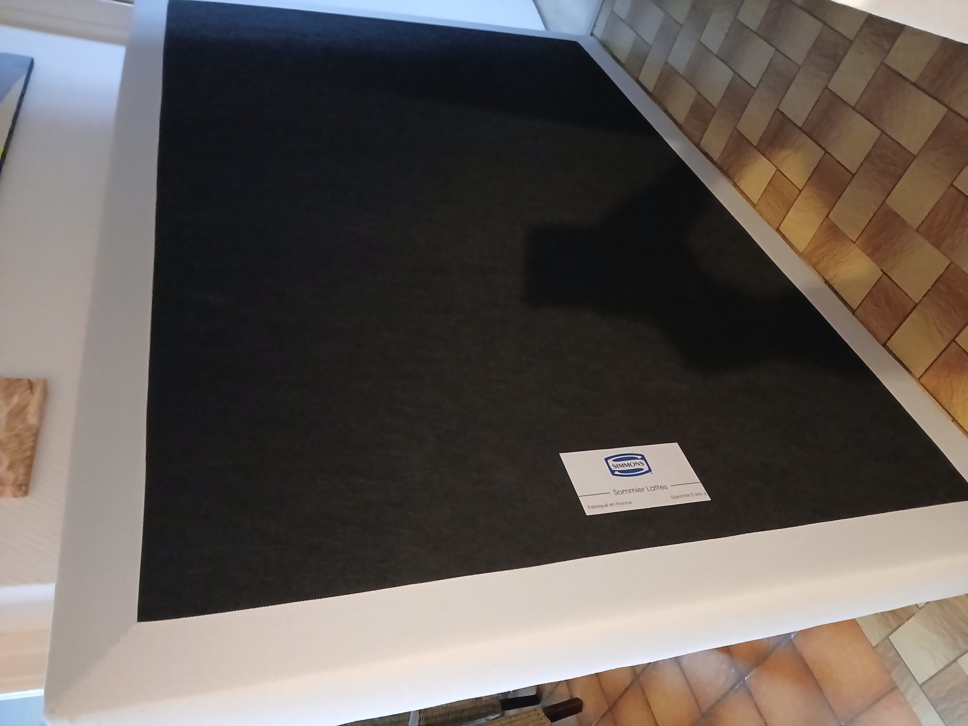 Sommier tapissier 140�200 Simmons 200 Plouhinec (29)