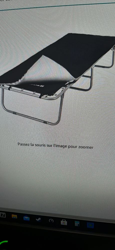 
SONGMICS Lit de Camp Pliable lit Pliant de Voyage 200 x 74 120 Saint-L�ger-du-Bourg-Denis (76)