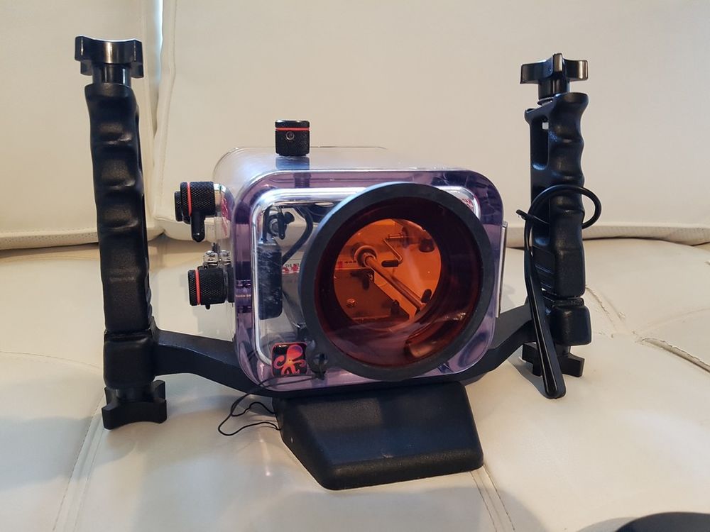 Sony HDR SR 12E et caisson �tanche IKELITE 600 Cergy (95)