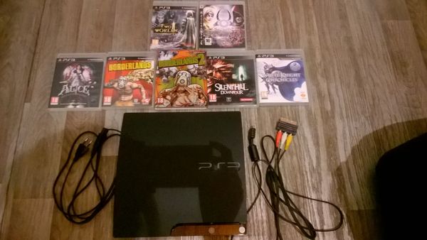 Sony Playstation 3 Slim 120 Go + 7 jeux 110 Coudes (63)