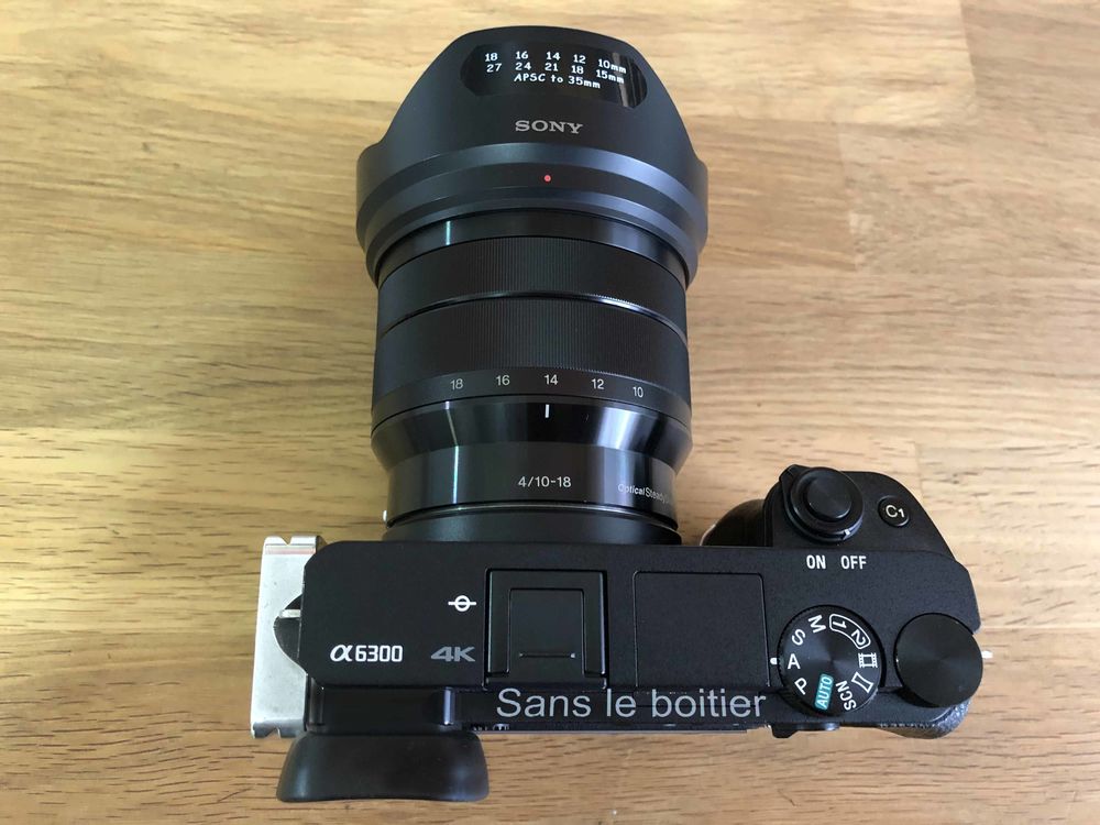 Sony super grand angle SEL 10-18 mm F4 OSS, �quivalent 15-27 499 Yutz (57)