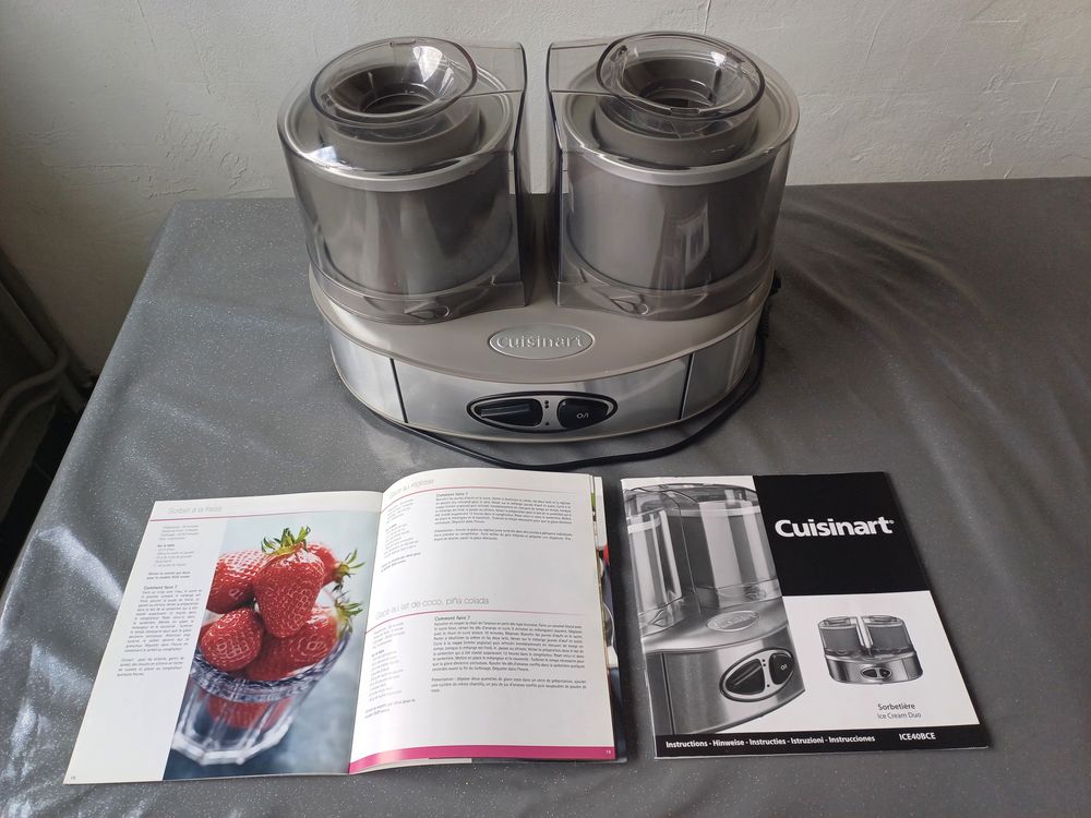 Sorbetiere cuisinart 2L ou 1L 60 Caluire-et-Cuire (69)