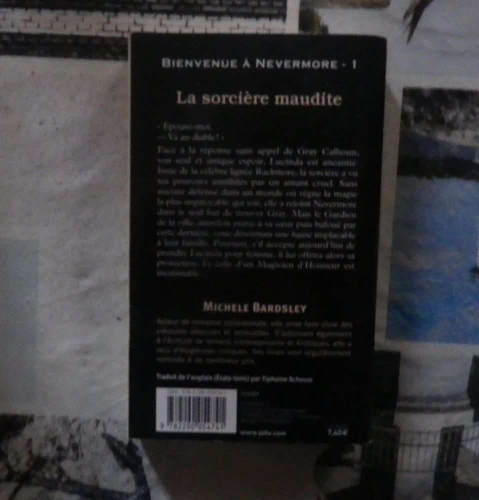 LA SORCIERE MAUDITE T1 BIENVENUE A NEVERMORE 3 Bubry (56)