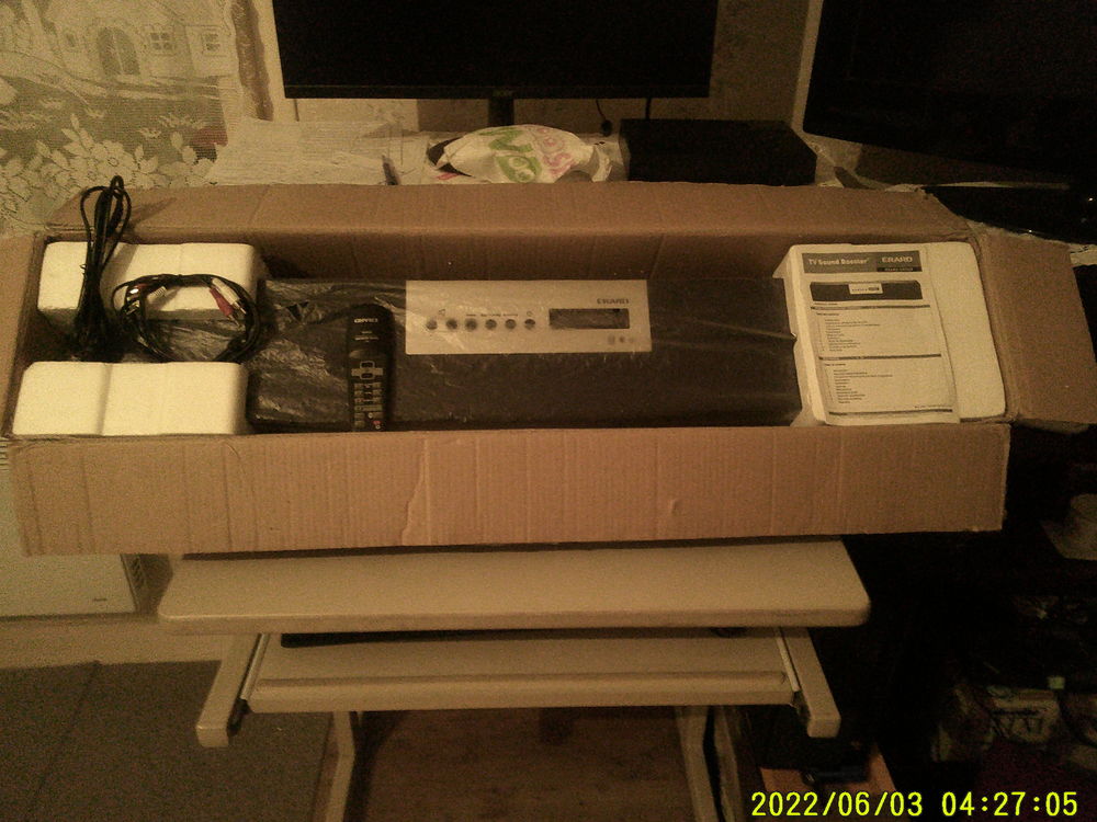 TV SOUND BOUSTER  ( BARRE  de SON ) 60 Nontron (24)