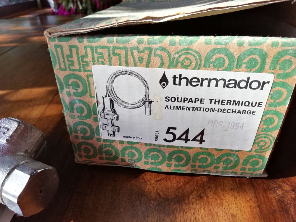 Soupape thermique Thermador 544 200 Viller�al (47)