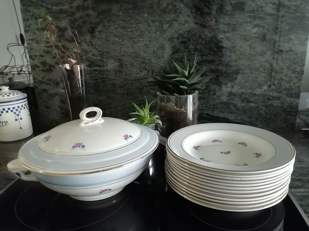 Soupi�re et assiettes creuses 50 Suresnes (92)