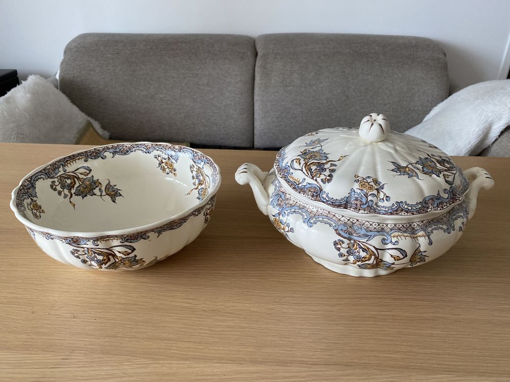 soupi�re + saladier Chevreuse vieux salins 50 Vaur�al (95)