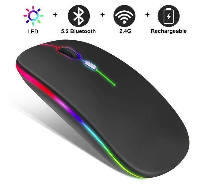 Souris sans fil rechargeable Bluetooth 5.2 r�tro�clair�e 12 Agen (47)