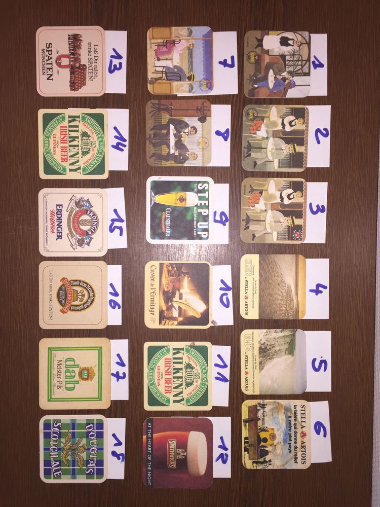 Lot de 254 sous-bocks 0 Auxerre (89)