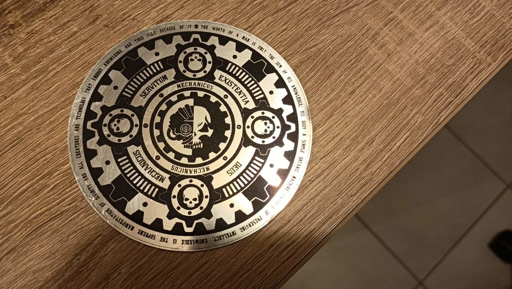 Sous-verres aluminium Warhammer 40k (x6) 12 Strasbourg (67)